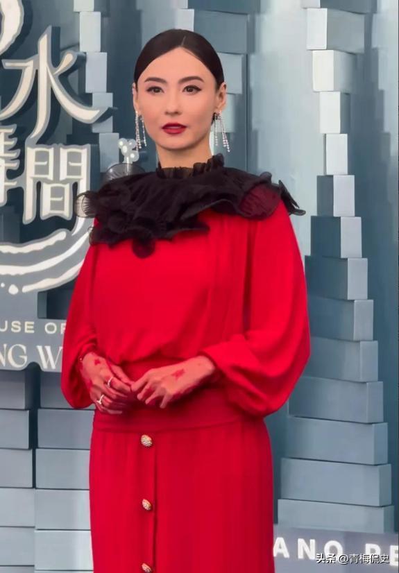 背抢镜胡杏儿美出圈C位张柏芝抢尽风头开元棋牌app澳门晚宴：刘嘉玲大露(图2)