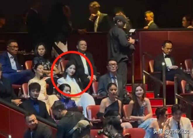背抢镜胡杏儿美出圈C位张柏芝抢尽风头开元棋牌app澳门晚宴：刘嘉玲大露(图5)