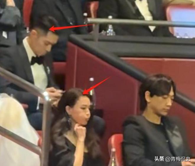 背抢镜胡杏儿美出圈C位张柏芝抢尽风头开元棋牌app澳门晚宴：刘嘉玲大露(图12)