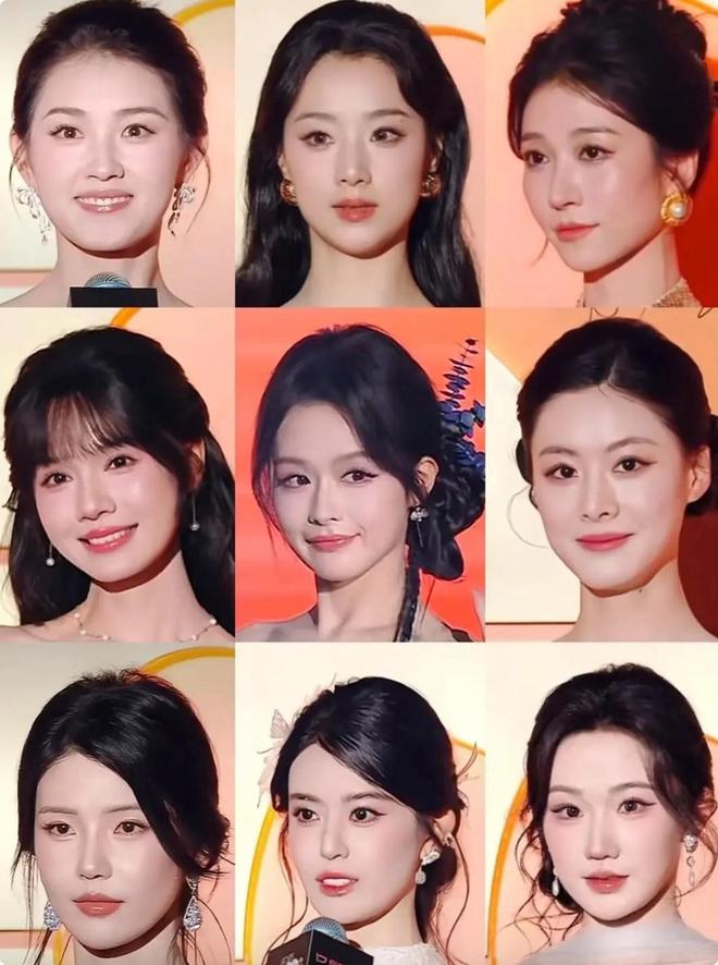 个天生丽质颜值身材都不输内娱女星开元棋牌短剧演员红毯：女演员们各(图9)